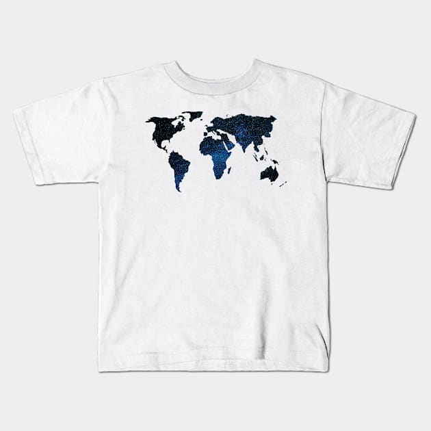 map Kids T-Shirt by kobiborisi